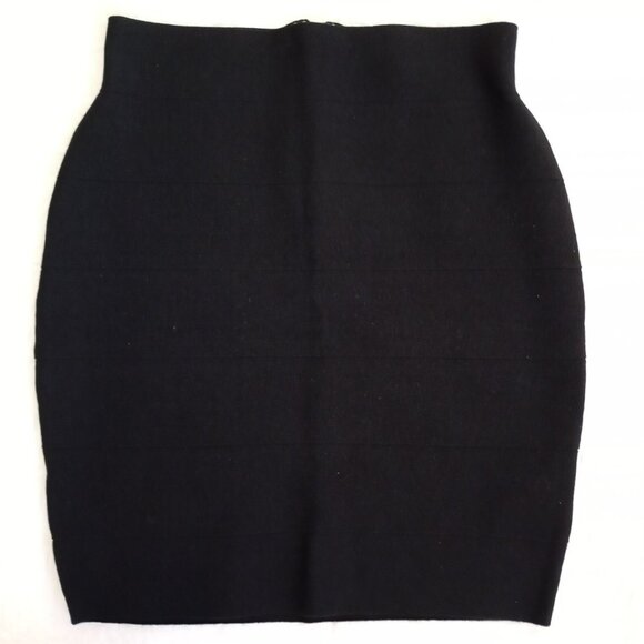Guess Womens Black Bandage Mini Skirt Size S Womens - Picture 1 of 9